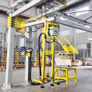 Overhead rail manipulator